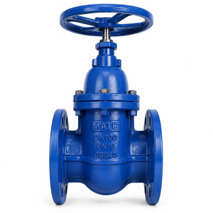 CAST IRON NON RISING STEM GATE VALVE IN DUBAI U.A.E