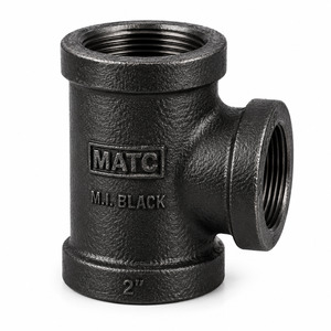 MALLEABLE IRON (MI) REDUCING TEE IN DUBAI U.A.E
