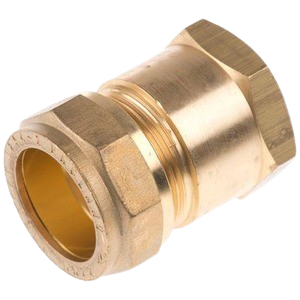 BRASS FEMALE SOCKET COMPRESSOR FITTING IN DUBAI U.A.E