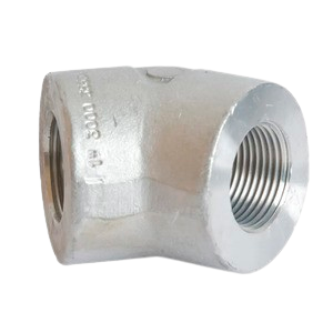 SS ELBOW 45° FORGED 3000LBS IN DUBAI U.A.E