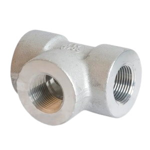 STAINLESS STEEL FORGED TEE 3000PSI IN DUBAI U.A.E