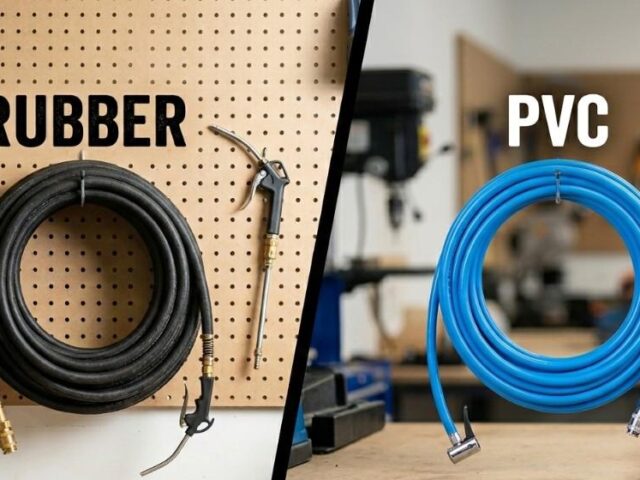 Rubber vs PVC Air Hose: What’s the Difference?
