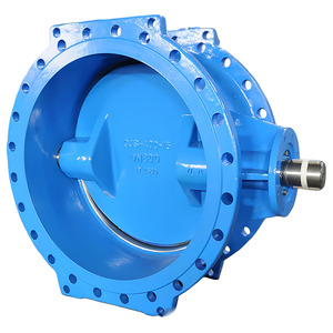 DUCTILE CAST IRON DOUBLE ECCENTRIC BUTTERFLY VALVE IN DUBAI U.A.E