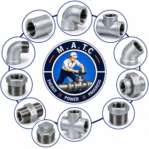 MALLEABLE GALVANIZED PIPE FITTINGS