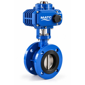 PN16 / PN25 ELECTRIC & MANUAL BUTTERFLY VALVE – HIGH-TEMPERATURE WATERWORKS SERVICE IN DUBAI U.A.E